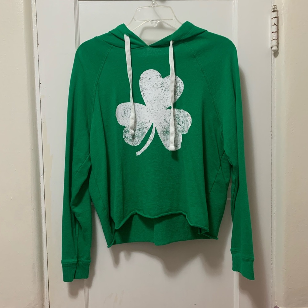 Grayson/Threads Green Clover Hoodie